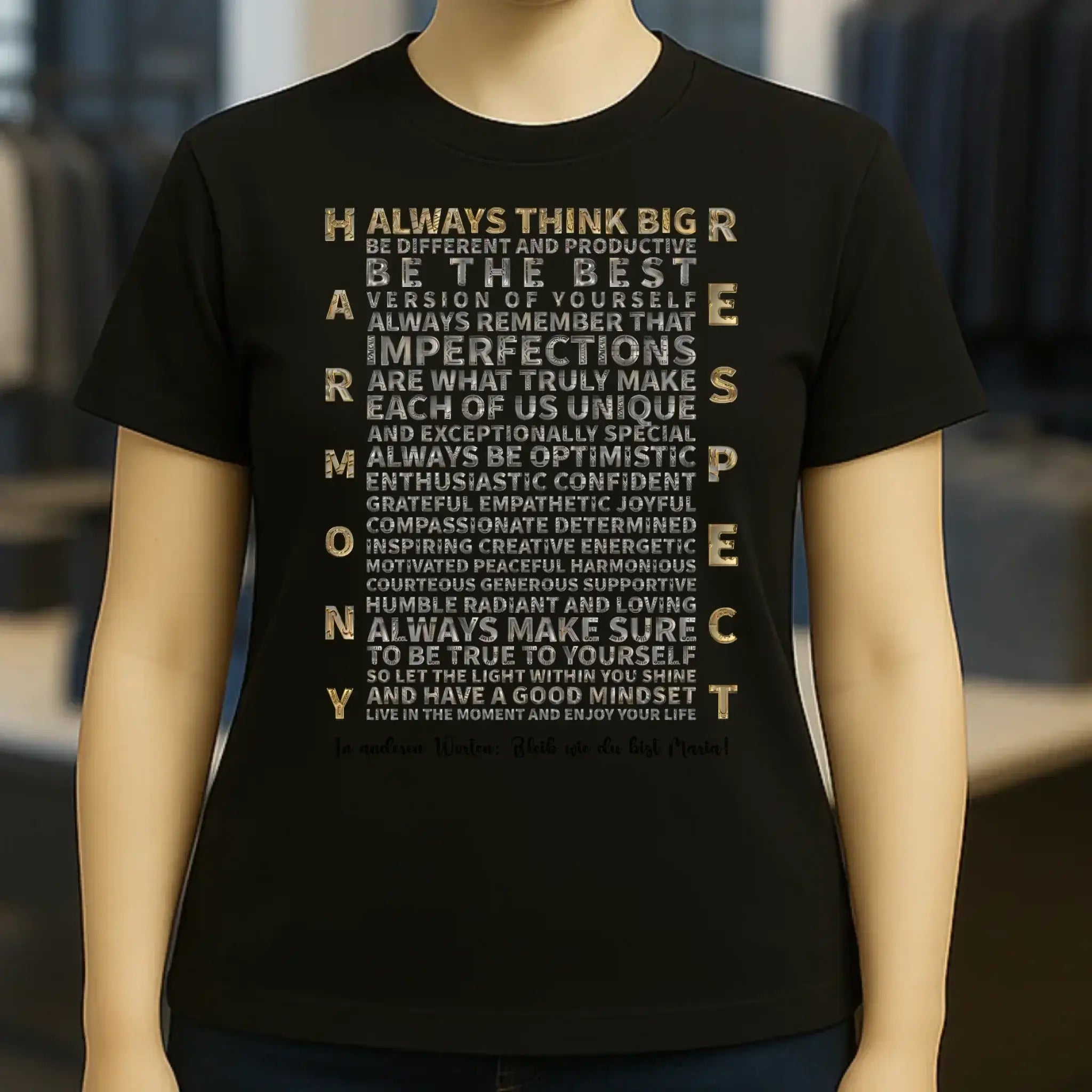 Always inspire• Ladies Premium T-Shirt XS-2XL aus Bio-Baumwolle für Damen • Exklusivdesign • personalisiert