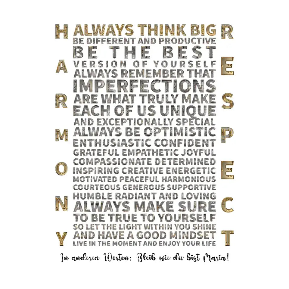 Always inspire • STICKER 20x20 cm (Aufkleber) - White / OneSize / ausgestanzter Sticker 20x20 cm (Aufkleber)