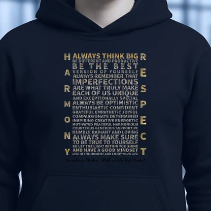Always inspire • Unisex Premium Hoodie XS-5XL aus Bio-Baumwolle für Damen & Herren • Exklusivdesign • personalisiert