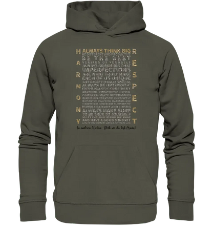 Always inspire • Unisex Premium Hoodie XS - 5XL aus Bio - Baumwolle für Damen & Herren • Exklusivdesign • personalisiert - HalloGeschenk.de