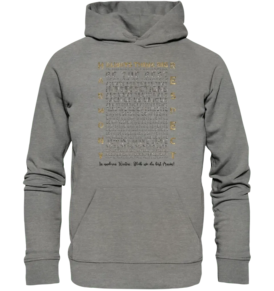 Always inspire • Unisex Premium Hoodie XS - 5XL aus Bio - Baumwolle für Damen & Herren • Exklusivdesign • personalisiert - HalloGeschenk.de