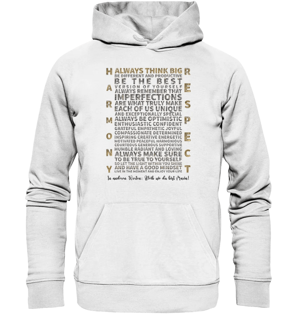 Always inspire • Unisex Premium Hoodie XS-5XL aus Bio-Baumwolle für Damen & Herren • Exklusivdesign • personalisiert