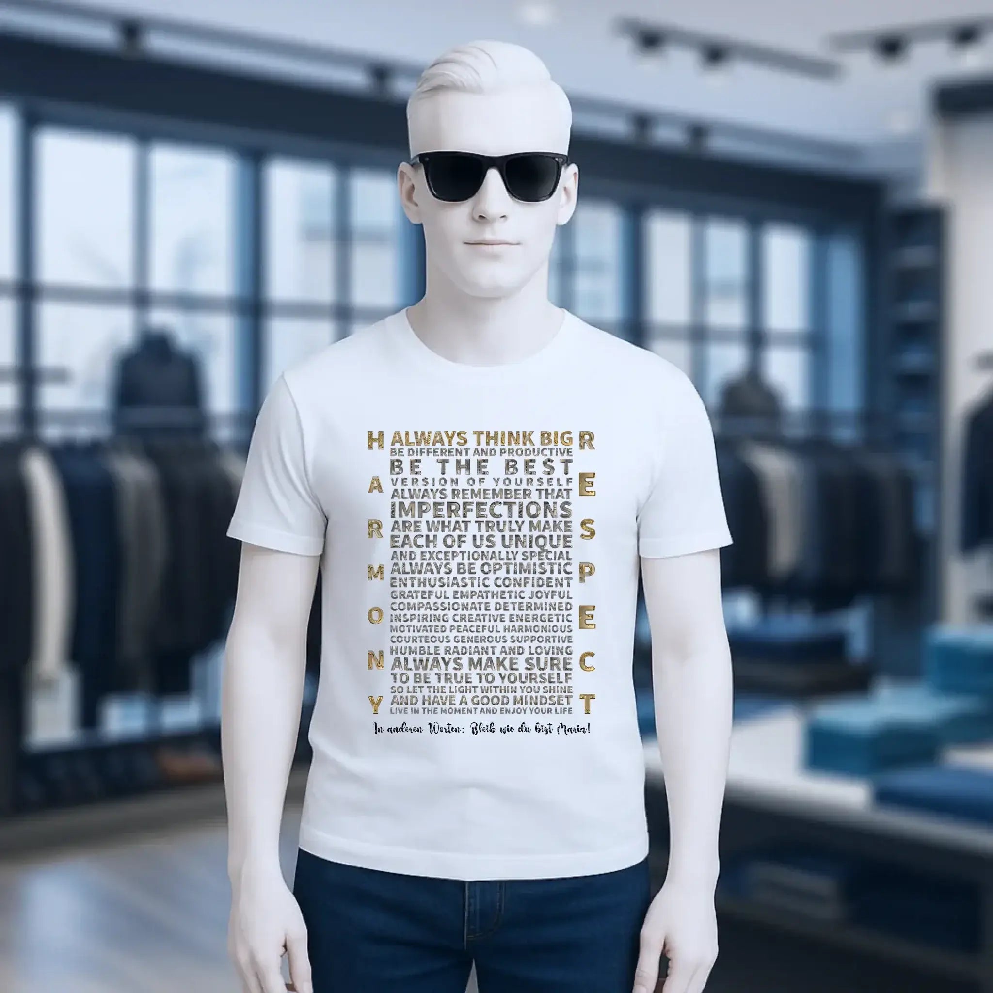 Always inspire • Unisex Premium T-Shirt XS-5XL aus Bio-Baumwolle für Damen & Herren • Exklusivdesign • personalisiert