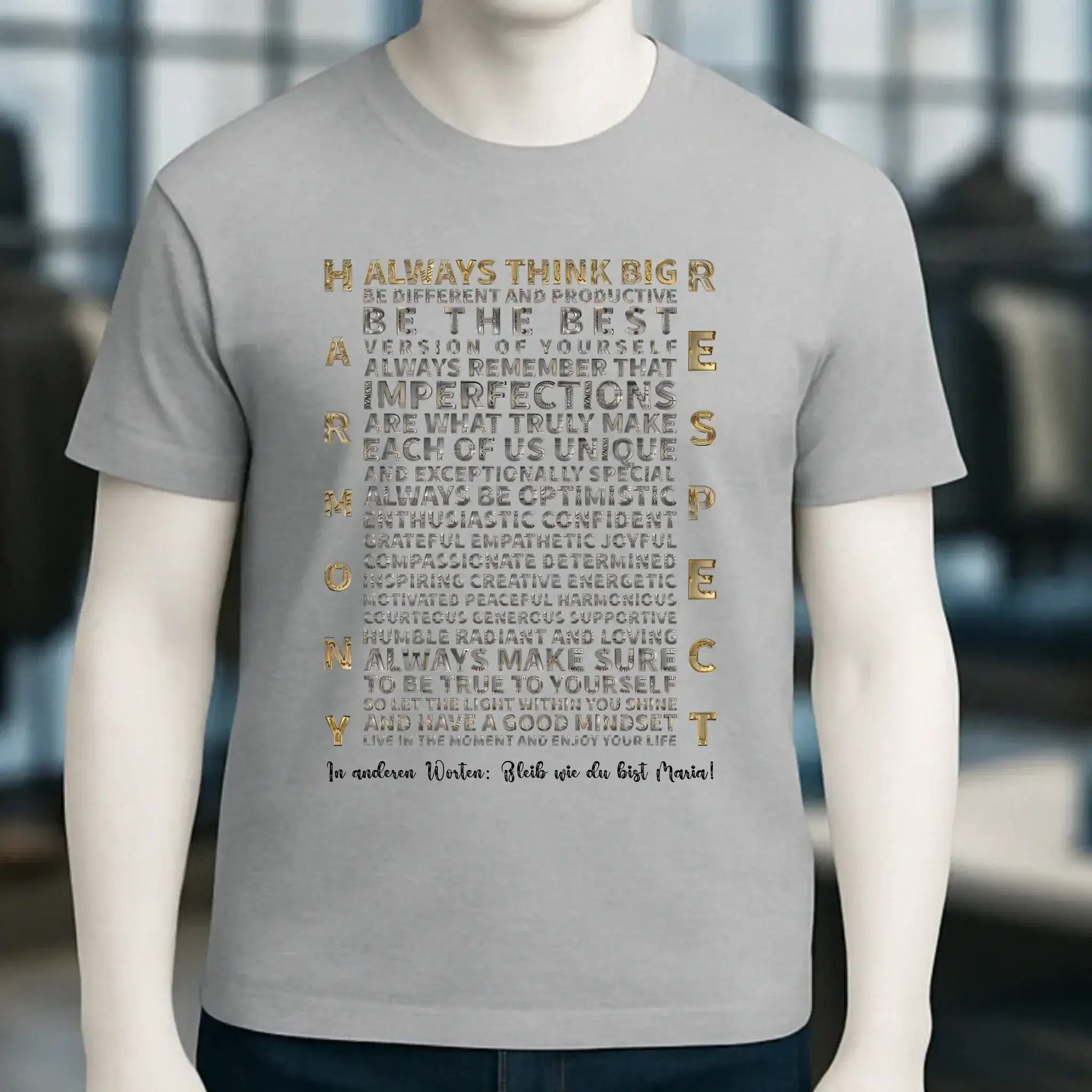 Always inspire • Unisex Premium T-Shirt XS-5XL aus Bio-Baumwolle für Damen & Herren • Exklusivdesign • personalisiert