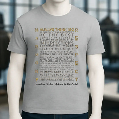 Always inspire • Unisex Premium T-Shirt XS-5XL aus Bio-Baumwolle für Damen & Herren • Exklusivdesign • personalisiert