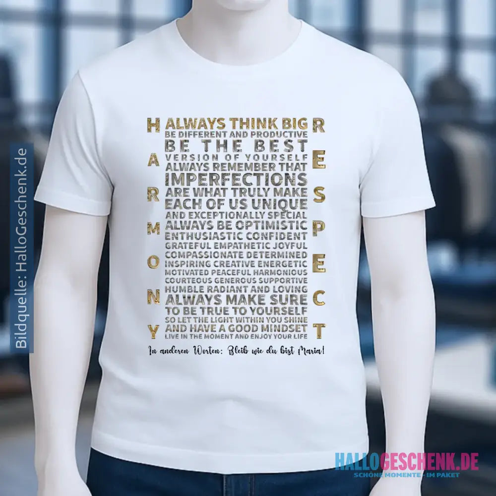Always inspire • Unisex Premium T-Shirt XS-5XL aus Bio-Baumwolle für Damen & Herren • Exklusivdesign • personalisiert