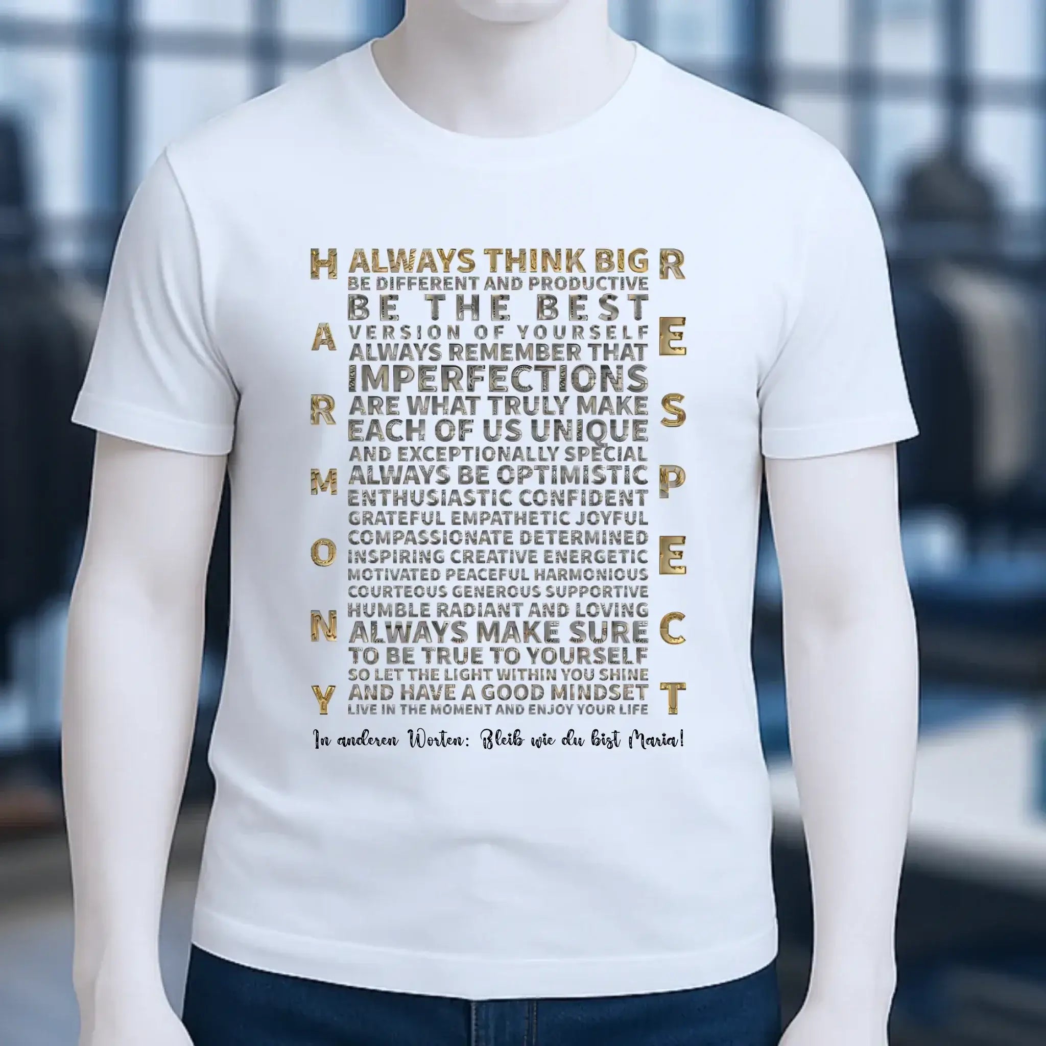 Always inspire • Unisex Premium T-Shirt XS-5XL aus Bio-Baumwolle für Damen & Herren • Exklusivdesign • personalisiert