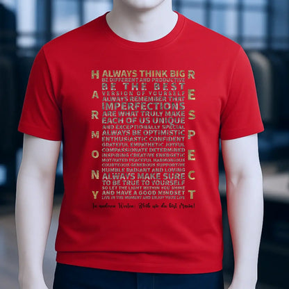 Always inspire • Unisex Premium T-Shirt XS-5XL aus Bio-Baumwolle für Damen & Herren • Exklusivdesign • personalisiert