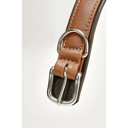 AMICI Cognac - Stilvolles Nappa-Halsband für modebewusste Hundefreunde