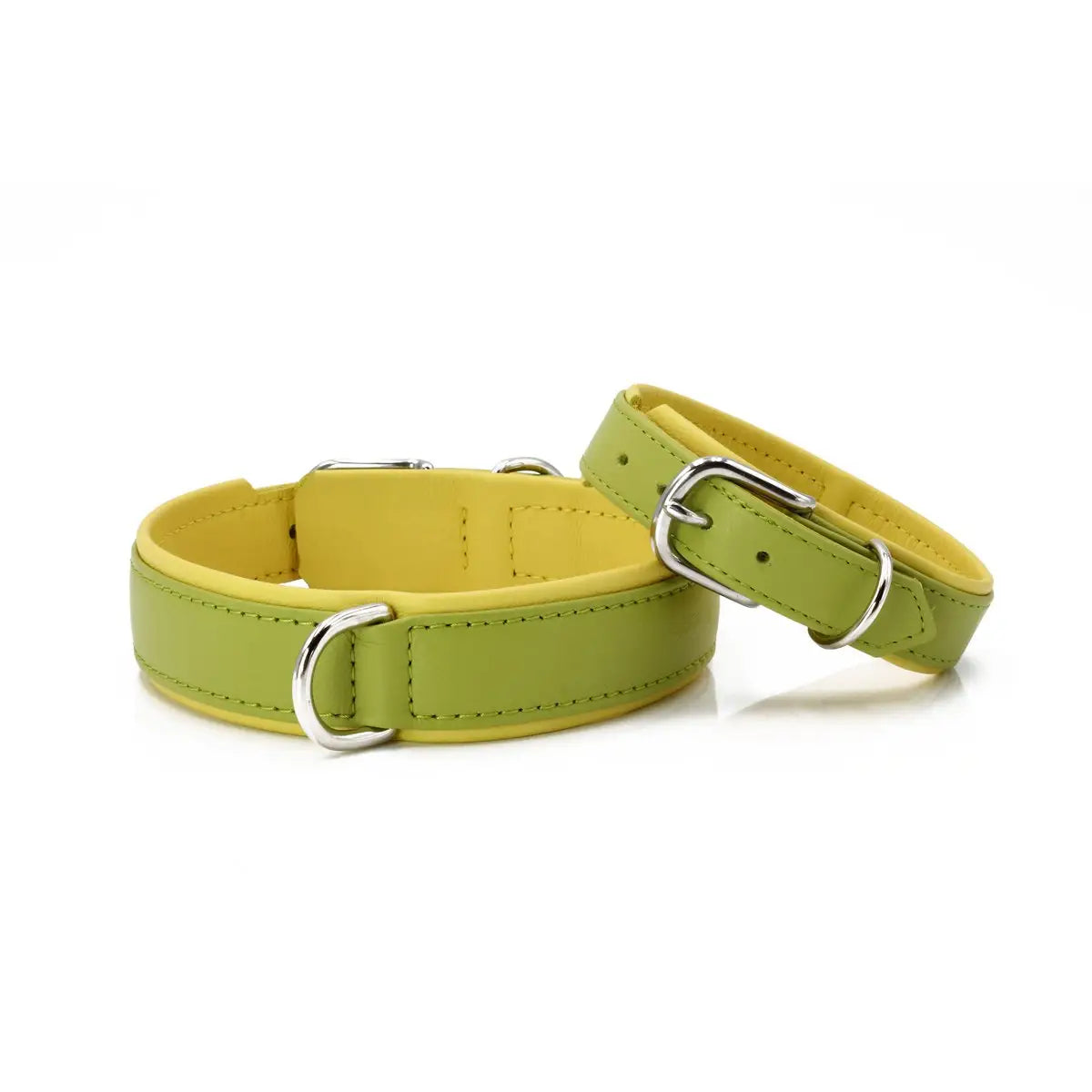 AMICI Lemon - Stilvolles Nappa-Halsband für modebewusste Hundefreunde