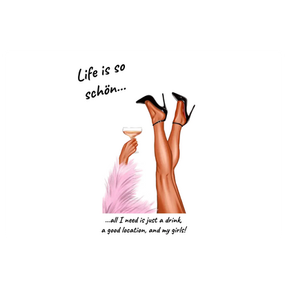 Ladies: Party-Beine • mehrere Artikel • ’Statement-Collection’ • Wunschtext • personalisierte Figuren