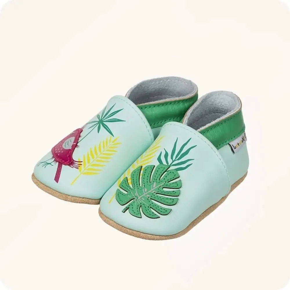 Babyschuhe aus weichem Leder Cardinal Tropical