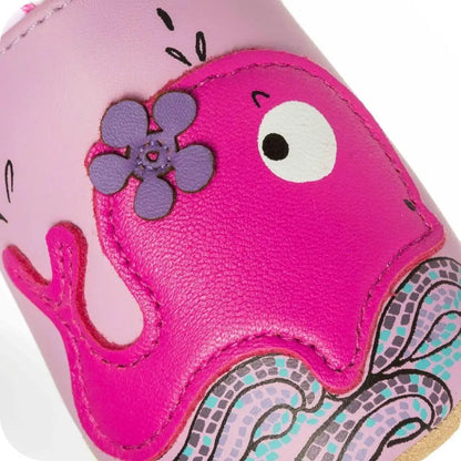 Babyschuhe aus weichem Leder Sportlicher Wal