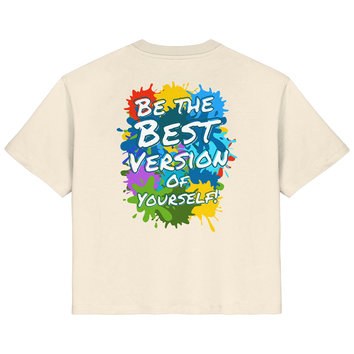 Motivations-Damenshirt • Be the best version of yourself • Bio-Ladies-Shirt