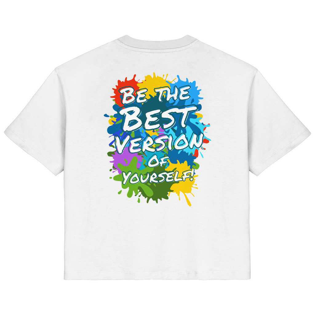 Motivations-Damenshirt • Be the best version of yourself • Bio-Ladies-Shirt