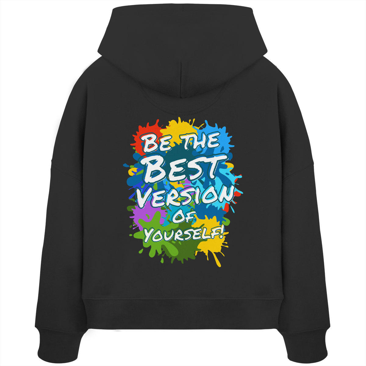 Peace-Damen-Hoodie • Love Peace Freedom Harmony • Bio-Boxcut
