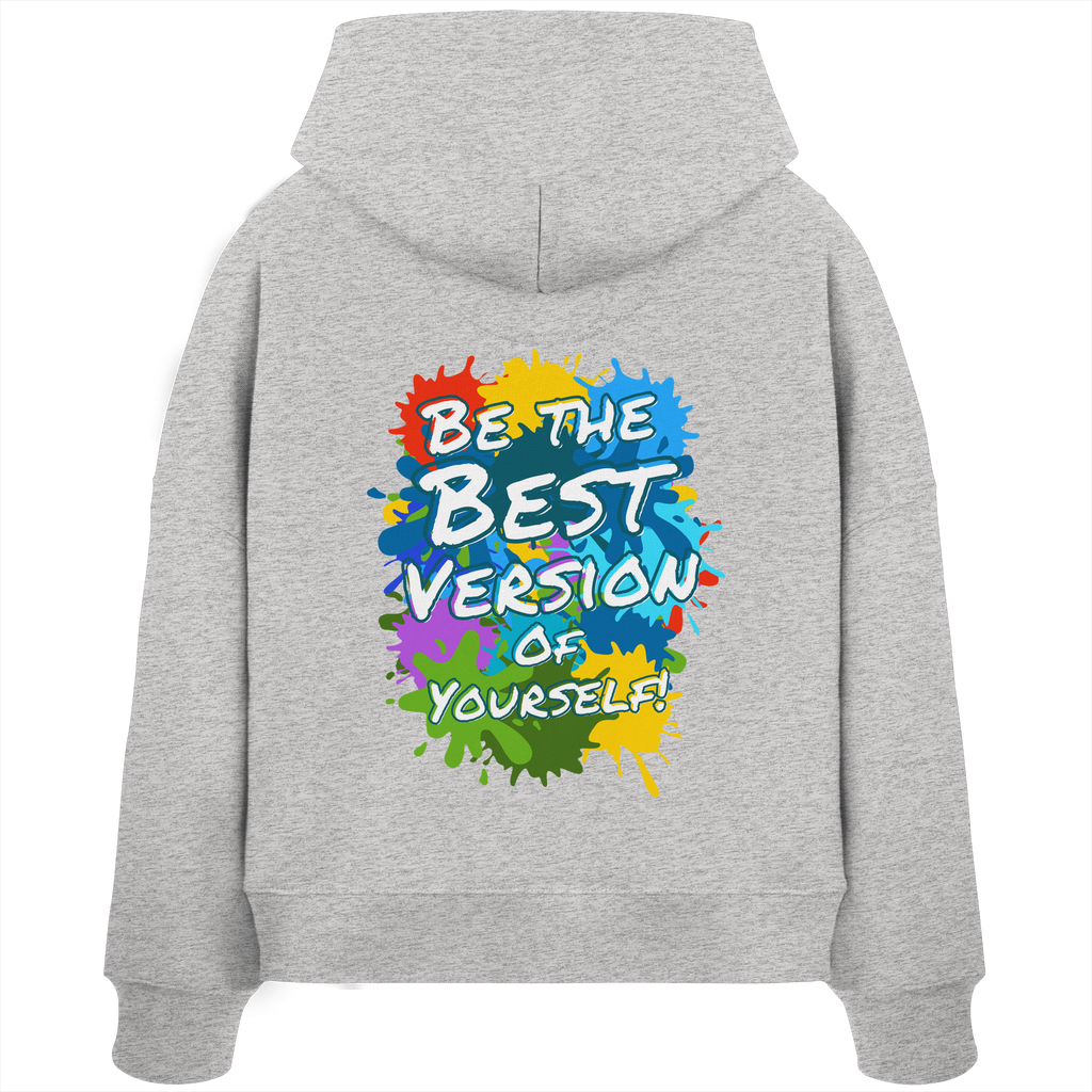 Peace-Damen-Hoodie • Love Peace Freedom Harmony • Bio-Boxcut