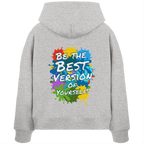 Peace-Damen-Hoodie • Love Peace Freedom Harmony • Bio-Boxcut