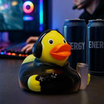 Badeente „Gamer“ • Quietscheente von Schnabels • Perfekt für Videospiele-Fans - Badeenten