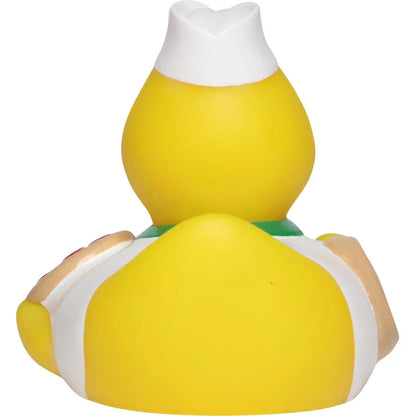 Badeente „Pizzabäcker“ • Quietscheente von Schnabels • Perfekt auch für deine Lieblingspizzeria als kleines Dankeschön