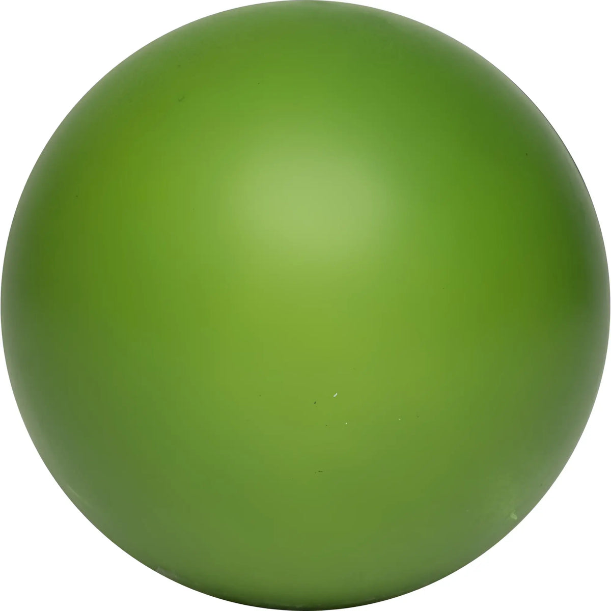 Matte olivgrüne kugel als ball farbwechsel anti-stress- und quetschfigur mit glatter oberfläche