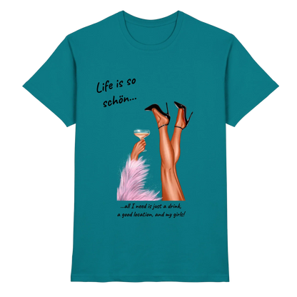 Ladies: Party-Beine • mehrere Artikel • ’Statement-Collection’ • Wunschtext • personalisierte Figuren - Premium Herren