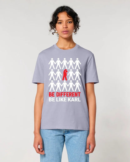 Be different + dein Text • Unisex Premium T-Shirt XS - 5XL aus Bio - Baumwolle für Damen & Herren • Exklusivdesign • personalisiert von HalloGeschenk.de