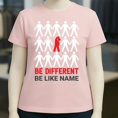 Be different • Ladies Premium T-Shirt XS-2XL aus Bio-Baumwolle für Damen • Exklusivdesign • personalisiert