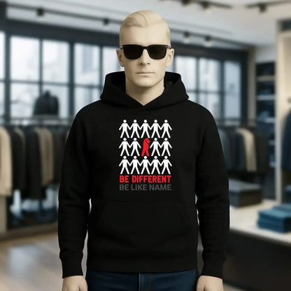 Be different • Unisex Premium Hoodie XS-5XL aus Bio-Baumwolle für Damen & Herren • Exklusivdesign • personalisiert