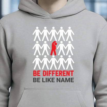 Be different • Unisex Premium Hoodie XS-5XL aus Bio-Baumwolle für Damen & Herren • Exklusivdesign • personalisiert