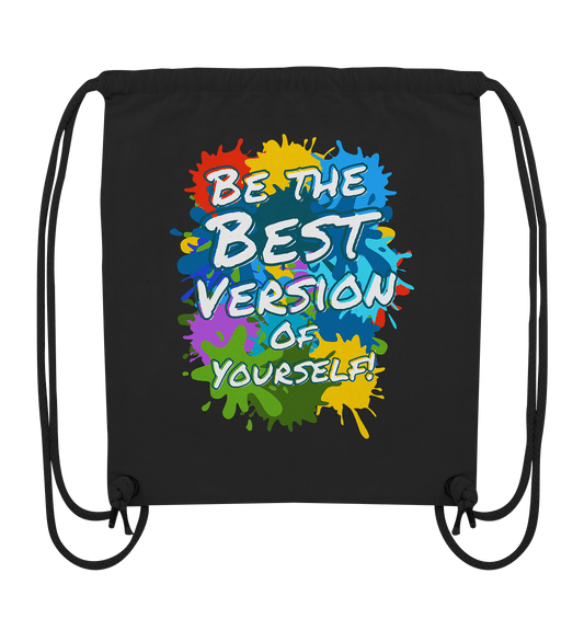 Be the best version of yourself! - Organic Gym-Bag - HalloGeschenk.de