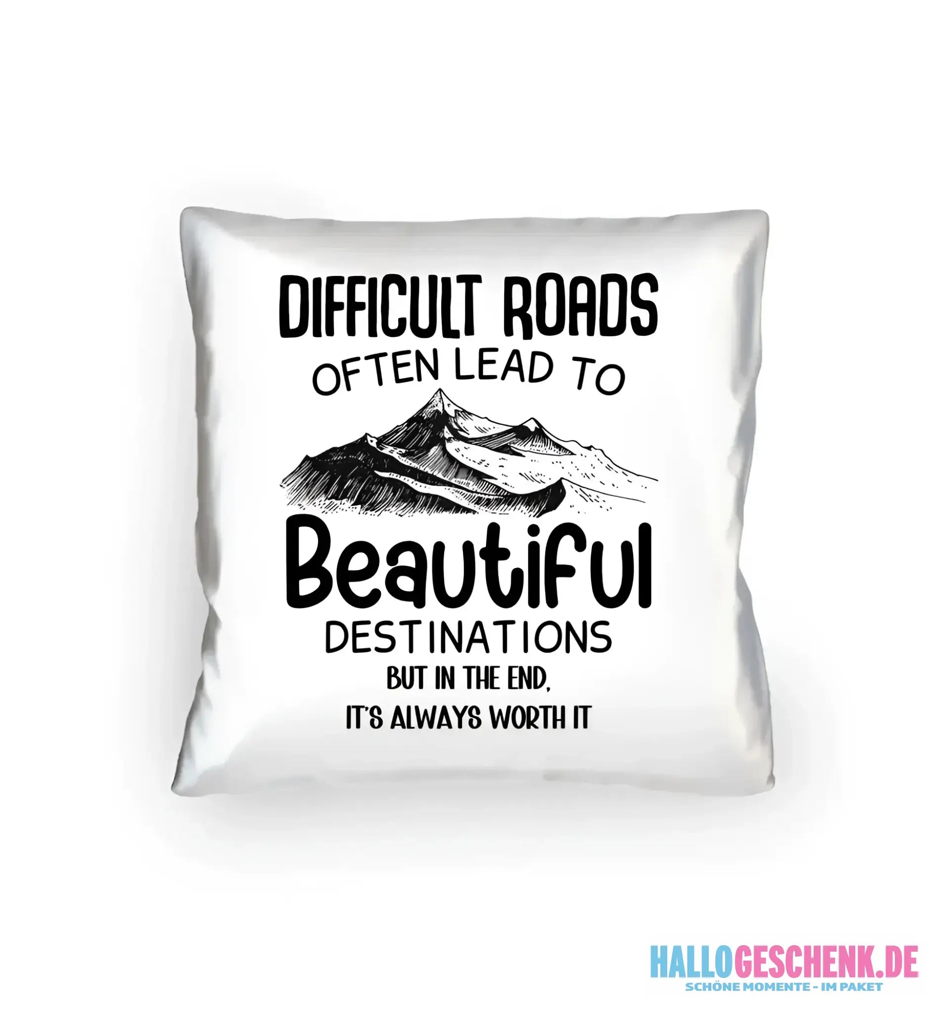 Beautiful destinations • Kissen 40x40 cm • Exklusivdesign • personalisiert