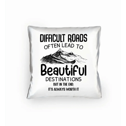 Beautiful destinations • Kissen 40x40 cm • Exklusivdesign • personalisiert