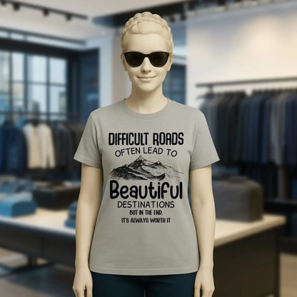 Beautiful destinations • Ladies Premium T-Shirt XS-2XL aus Bio-Baumwolle für Damen • Exklusivdesign • personalisiert