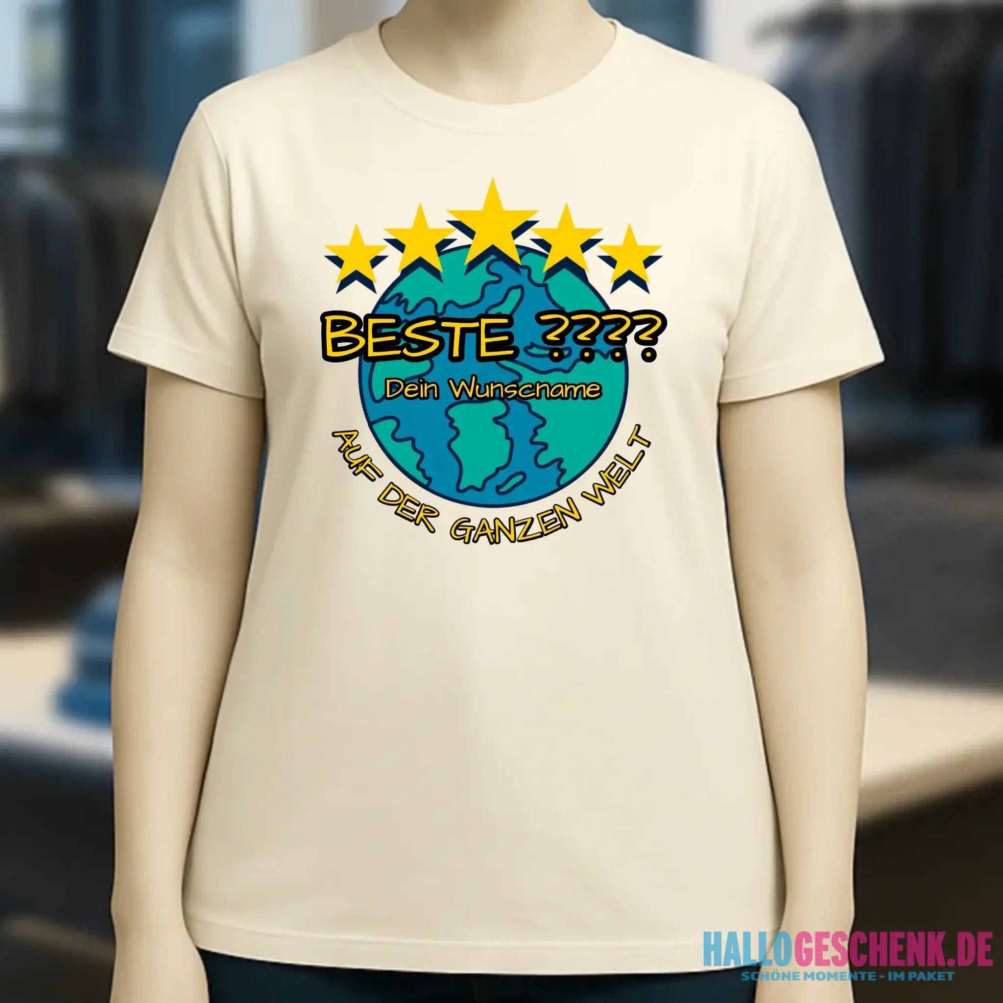Best ??? Designer Beste Mama, Beste Oma, Traumfrau, Chef-Mechanikerin uvm. - Ladies Premium T-Shirt XS-2XL aus Bio-Baumwolle für Damen