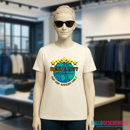 Best ??? Designer Beste Mama, Beste Oma, Traumfrau, Chef-Mechanikerin uvm. - Ladies Premium T-Shirt XS-2XL aus Bio-Baumwolle für Damen