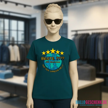 Best ??? Designer Beste Mama, Beste Oma, Traumfrau, Chef-Mechanikerin uvm. - Ladies Premium T-Shirt XS-2XL aus Bio-Baumwolle für Damen