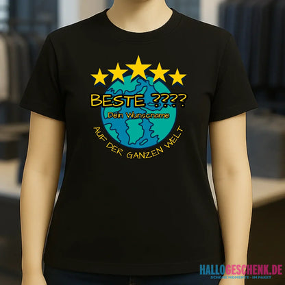 Best ??? Designer Beste Mama, Beste Oma, Traumfrau, Chef-Mechanikerin uvm. - Ladies Premium T-Shirt XS-2XL aus Bio-Baumwolle für Damen