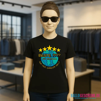 Best ??? Designer Beste Mama, Beste Oma, Traumfrau, Chef-Mechanikerin uvm. - Ladies Premium T-Shirt XS-2XL aus Bio-Baumwolle für Damen