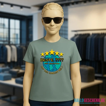 Best ??? Designer Beste Mama, Beste Oma, Traumfrau, Chef-Mechanikerin uvm. - Ladies Premium T-Shirt XS-2XL aus Bio-Baumwolle für Damen
