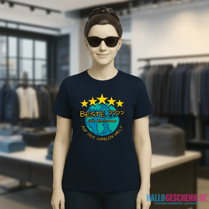 Best ??? Designer Beste Mama, Beste Oma, Traumfrau, Chef-Mechanikerin uvm. - Ladies Premium T-Shirt XS-2XL aus Bio-Baumwolle für Damen