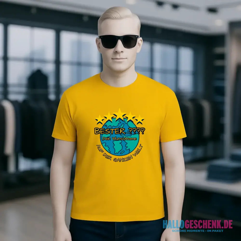Best ??? Designer Beste Mama, Bester Papa, Traumfrau, Chef-Mechaniker uvm. - Unisex Premium T-Shirt XS-5XL aus Bio-Baumwolle