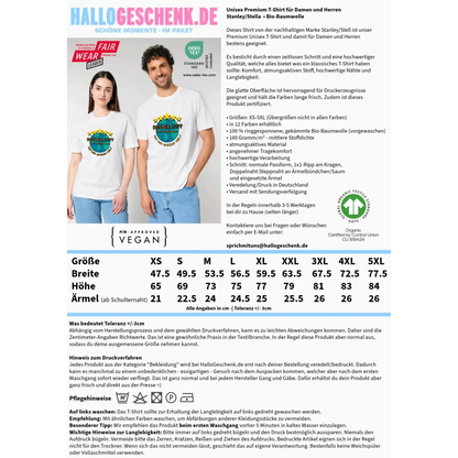 Best ??? Designer Beste Mama, Bester Papa, Traumfrau, Chef-Mechaniker uvm. - Unisex Premium T-Shirt XS-5XL aus Bio-Baumwolle