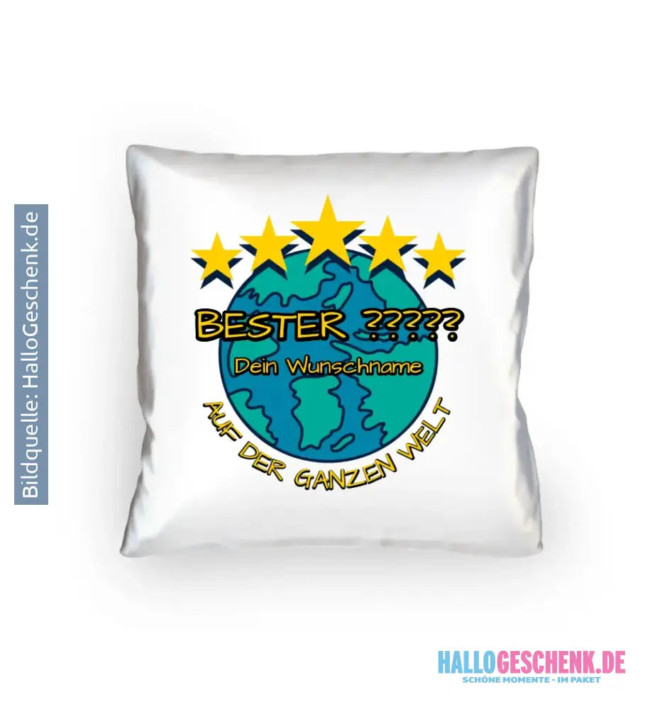 Best ??? Designer Beste Mama, Bester Papa, Traumfrau, Chef-Mechaniker uvm. - Kissen 40x40 cm
