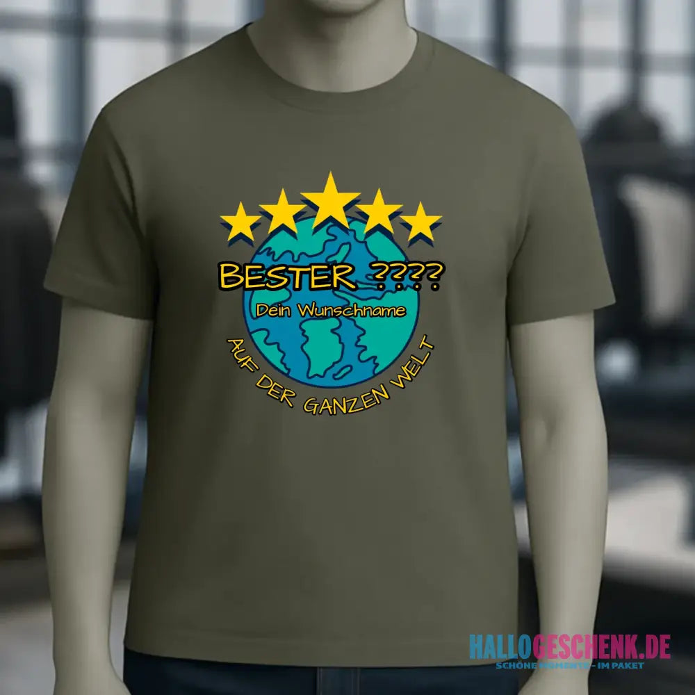 Best ??? Designer Beste Mama, Bester Papa, Traumfrau, Chef-Mechaniker uvm. - Unisex Premium T-Shirt XS-5XL aus Bio-Baumwolle