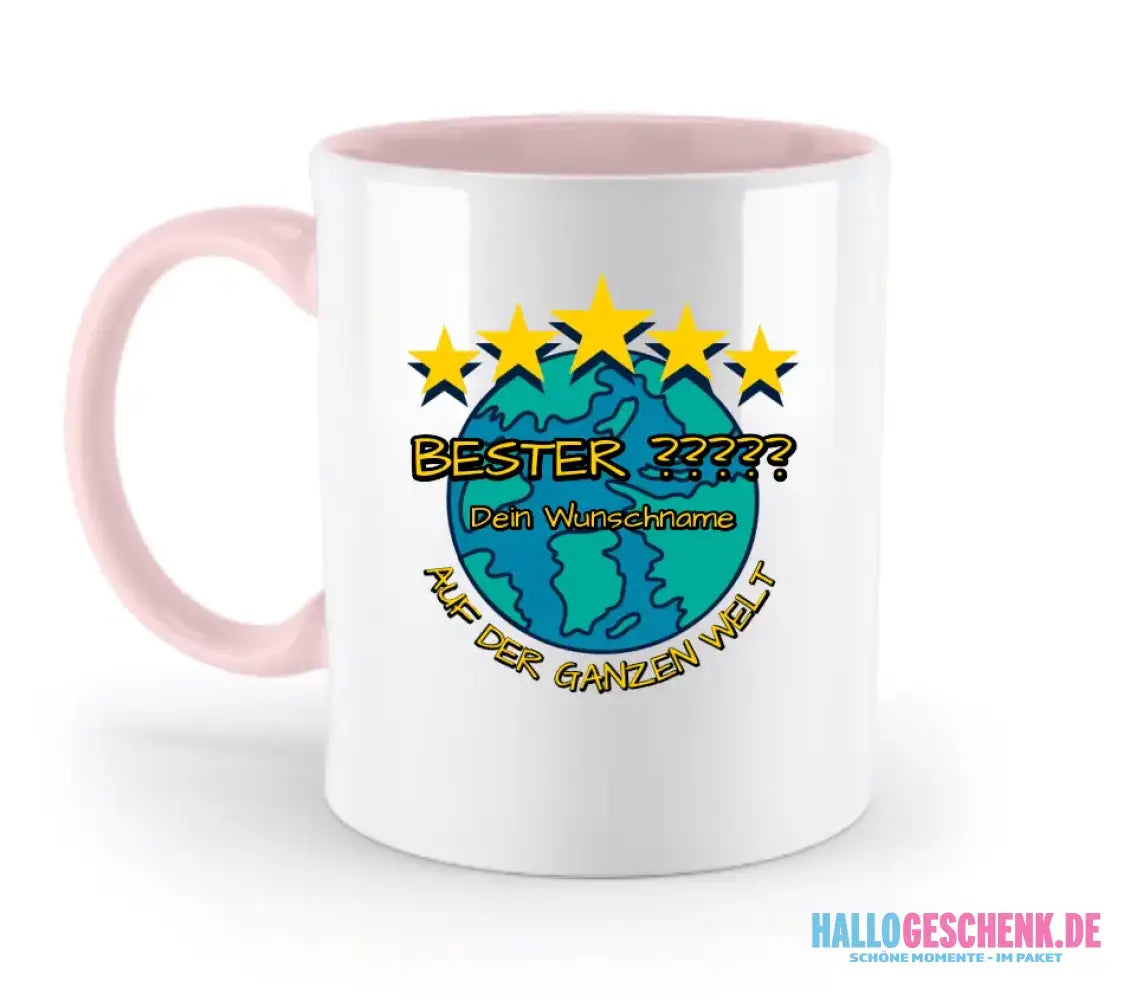 Best ??? Designer Beste Mama, Bester Papa, Traumfrau, Chef-Mechaniker uvm. - zweifarbige Tasse