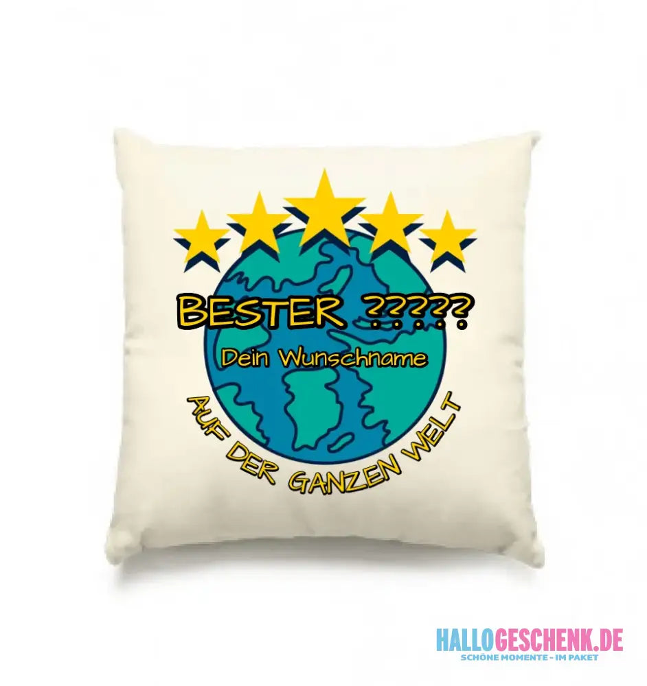 Best ??? Designer Beste Mama, Bester Papa, Traumfrau, Chef-Mechaniker uvm. - Kissen 40x40 cm