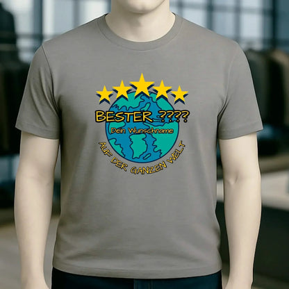 Best ??? Designer Beste Mama, Bester Papa, Traumfrau, Chef-Mechaniker uvm. - Unisex Premium T-Shirt XS-5XL aus Bio-Baumwolle