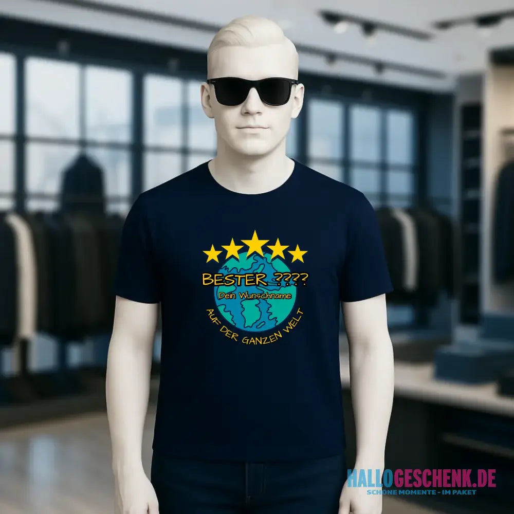 Best ??? Designer Beste Mama, Bester Papa, Traumfrau, Chef-Mechaniker uvm. - Unisex Premium T-Shirt XS-5XL aus Bio-Baumwolle