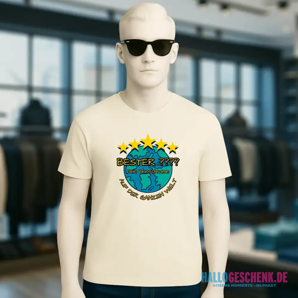 Best ??? Designer Beste Mama, Bester Papa, Traumfrau, Chef-Mechaniker uvm. - Unisex Premium T-Shirt XS-5XL aus Bio-Baumwolle